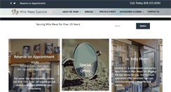 Desktop Screenshot of miramesaeyecare.com